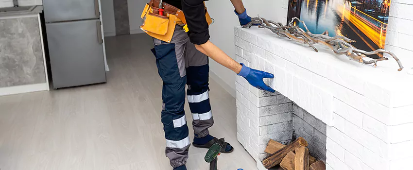 Outdoor Fireplace Restoration in Gloucester, Ontario