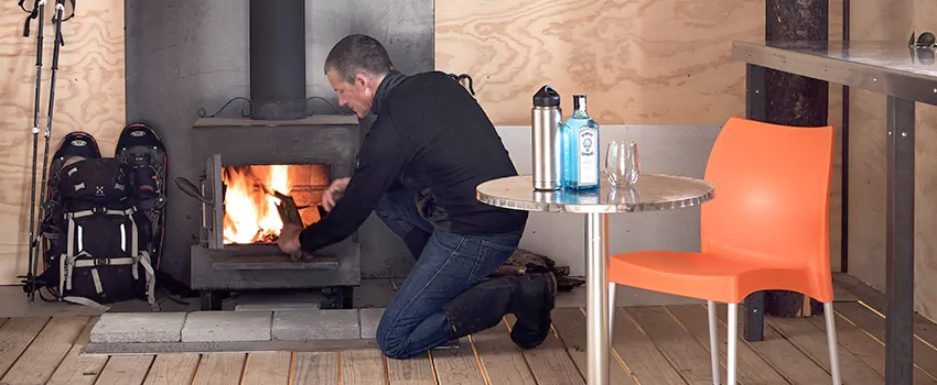 Open Hearth Wood Fireplace Installation in Gloucester, ON