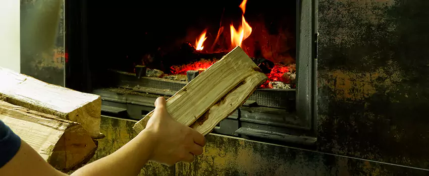 Wood Stove Heat Resistant Wall Repair in Gloucester, Ontario