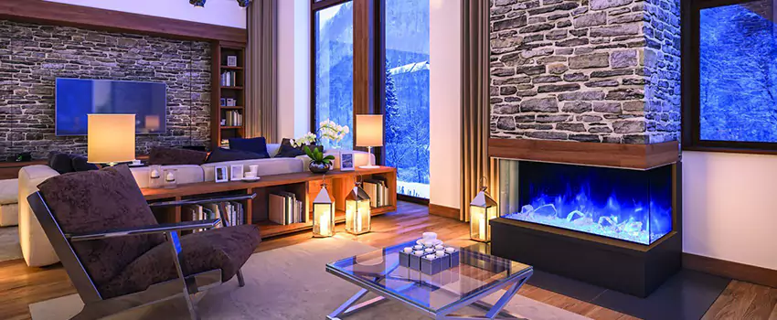 Dynamic Flame Color Fireplace Installation in Gloucester, ON